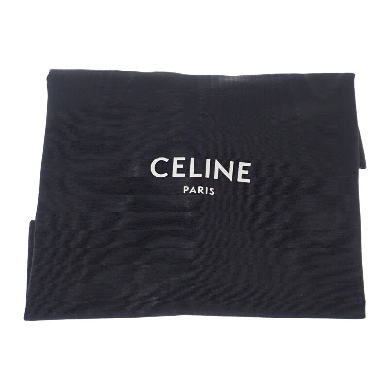 セリーヌ CELINE スモールカバタイス 199162EZ7.18TN 2WAYバッグ キャンバス カーフ タバコ タン アイボリー レディース【中古】【Aランク】