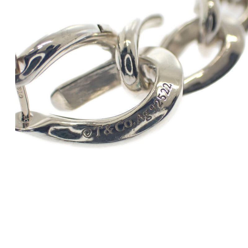 ティファニー TIFFANY&Co. ドロップリンク 72549899 ピアス スターリングシルバー シルバー レディース【中古】【Aランク】