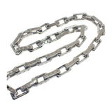 【中古】ルイヴィトン LOUIS VUITTON コリエチェーン M00307 モノグラム ネックレス メタル シルバー メンズ ユニセックス【ABランク】
