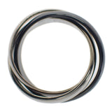 カルティエ CARTIER トリニティ B4093354 リング K18ホワイトゴールド セラミック Pd950 13.5号 54 レディース【中古】【Aランク】