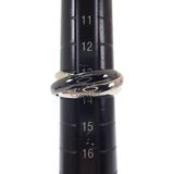 カルティエ CARTIER トリニティ B4093354 リング K18ホワイトゴールド セラミック Pd950 13.5号 54 レディース【中古】【Aランク】