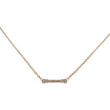 ティファニー TIFFANY&Co. フルールドリスキーバー 67281969 ネックレス K18イエローゴールド ダイヤモンド レディース【中古】【Aランク】