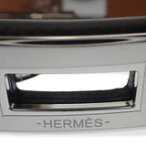 エルメス HERMES ケリー18 エトゥープ K刻印 ベルト ヴォーエプソン グレー ベージュ シルバー金具 レディース【中古】【Sランク】