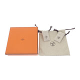 エルメス HERMES ケリー18 エトゥープ K刻印 ベルト ヴォーエプソン グレー ベージュ シルバー金具 レディース【中古】【Sランク】