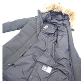 カナダグース CANADA GOOSE マッケンジーパーカー S 2302JL ダウンジャケット ポリエステル コットン ダウン ブラック レディース【中古】【ABランク】