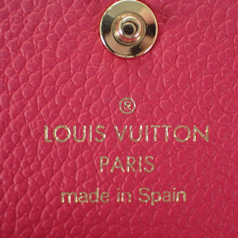 ルイヴィトン LOUIS VUITTON ポルトモネロザリ M81521 コインケース モノグラムアンプラント ピンク ローズポンディシェリ レディース【中古】【ABランク】