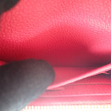 ルイヴィトン LOUIS VUITTON ポルトモネロザリ M81521 コインケース モノグラムアンプラント ピンク ローズポンディシェリ レディース【中古】【ABランク】