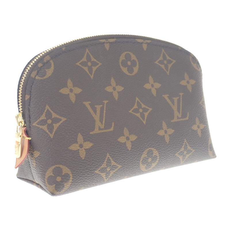 ルイヴィトン LOUIS VUITTON ポシェットコスメティックPM M47515 モノグラム ポーチ モノグラムキャンバス ブラウン ゴールド金具 レディース【中古】【ABランク】