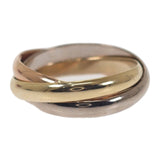 カルティエ CARTIER トリニティSM 13号 B4086153 リング K18イエローゴールド K18ピンクゴールド K18ホワイトゴールド 53 レディース【中古】【Aランク】