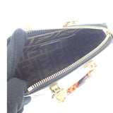 フェンディ FENDI バイザウェイ ミニ 8BS067_ABVL_F0KUR 2WAYバッグ ハンドバッグ ショルダーバッグ カーフ プレキシガラス ブラック ブラウン レディース【中古】【Aランク】