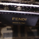 フェンディ FENDI バイザウェイ ミニ 8BS067_ABVL_F0KUR 2WAYバッグ ハンドバッグ ショルダーバッグ カーフ プレキシガラス ブラック ブラウン レディース【中古】【Aランク】