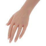 ティファニー TIFFANY&Co. カーブドバンド 60016593 リング K18ピンクゴールド 11.5号 ダイヤモンド レディース【中古】【Aランク】