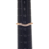 ティファニー TIFFANY&Co. カーブドバンド 60016593 リング K18ピンクゴールド 11.5号 ダイヤモンド レディース【中古】【Aランク】