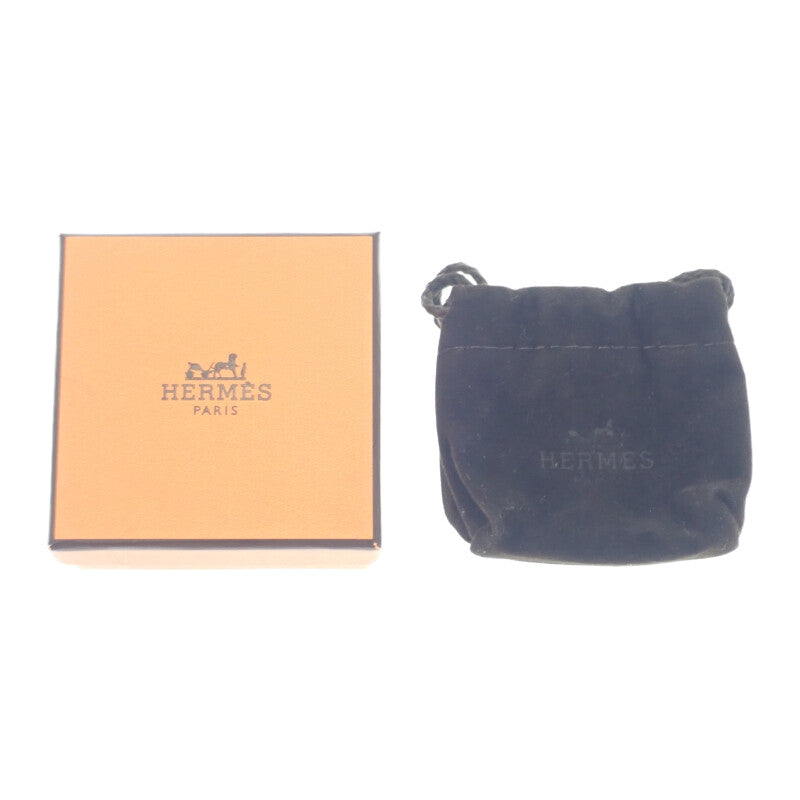 エルメス HERMES Hシュヴァル H603853S_01 スカーフリング メタル レッド ブラック レディース【中古】【Aランク】