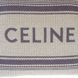 セリーヌ CELINE ミニカバトート 116992FRY.02NU 2WAYバッグ レザー ラフィア ブラウン レディース【中古】【Aランク】