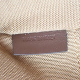 セリーヌ CELINE ミニカバトート 116992FRY.02NU 2WAYバッグ レザー ラフィア ブラウン レディース【中古】【Aランク】