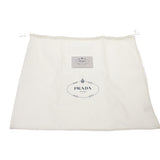 プラダ PRADA カナパトートS 1BG439 2WAYバッグ キャンバス ブラック シルバー金具 レディース【中古】【Aランク】