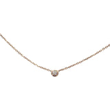 カルティエ CARTIER ダムール XS B7224516 ネックレス K18ピンクゴールド ダイヤモンド レディース【中古】【Aランク】