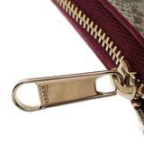 グッチ GUCCI キャット ディテールGG 818768_FAEEN_8574 キーケース ポリウレタン ベージュ ゴールド金具 レディース【中古】【Aランク】