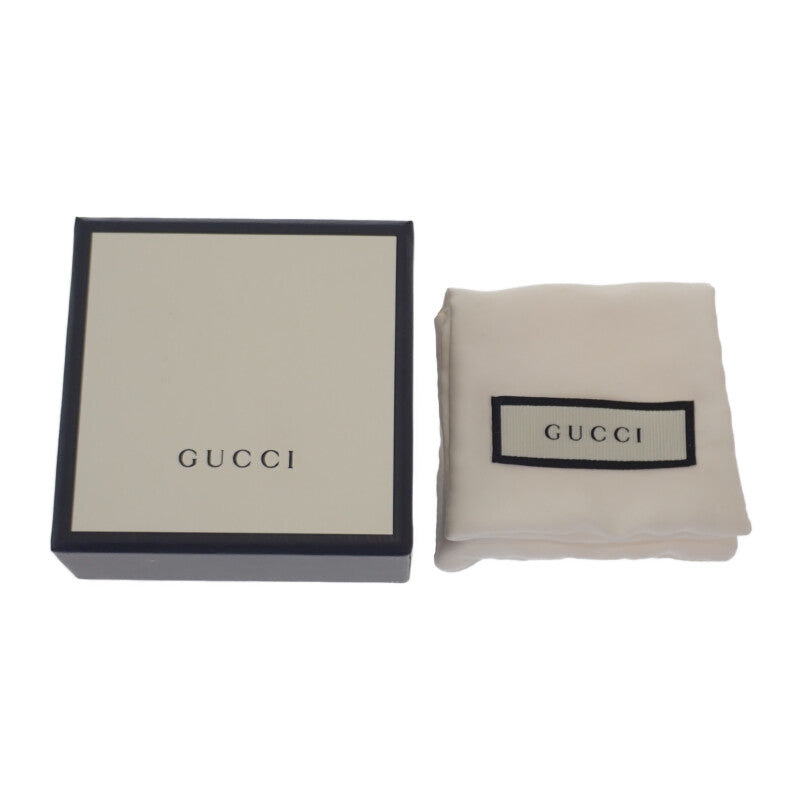 GUCCI 斜向紋 774033_J8400_8106 耳環 純銀 銀色 女款【中古】【A級品】