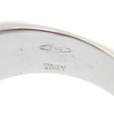 デザインジュエリー ツァボライト ハーフパヴェ リング K18ホワイトゴールド グリーンガーネット 12号 レディース【中古】【Aランク】