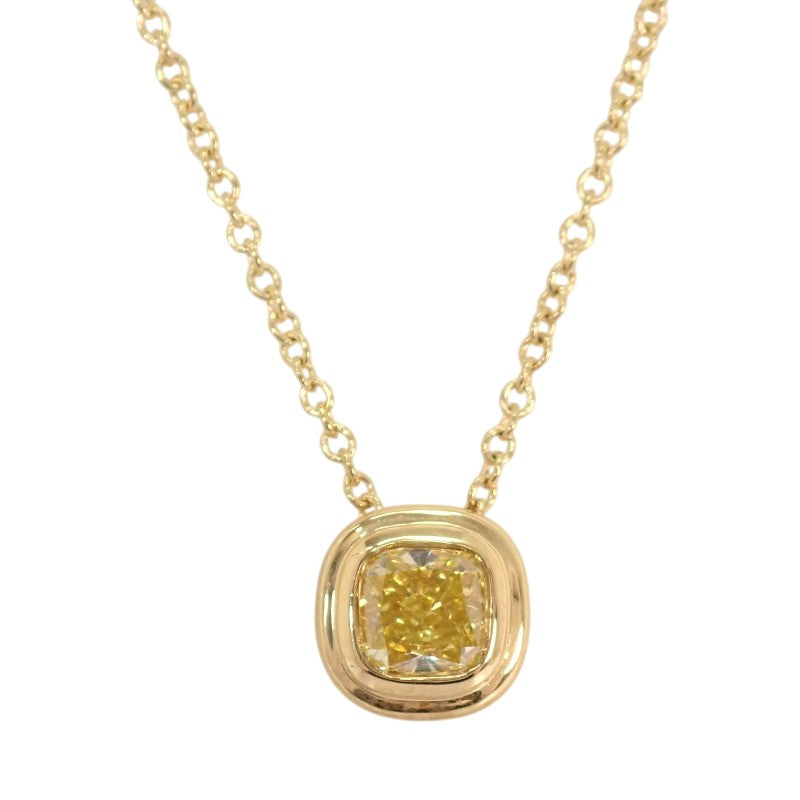 ティファニー TIFFANY&Co. ビゼットイエロー 44139186 ネックレス K18イエローゴールド ダイヤモンド ゴールド レディース【中古】【Aランク】
