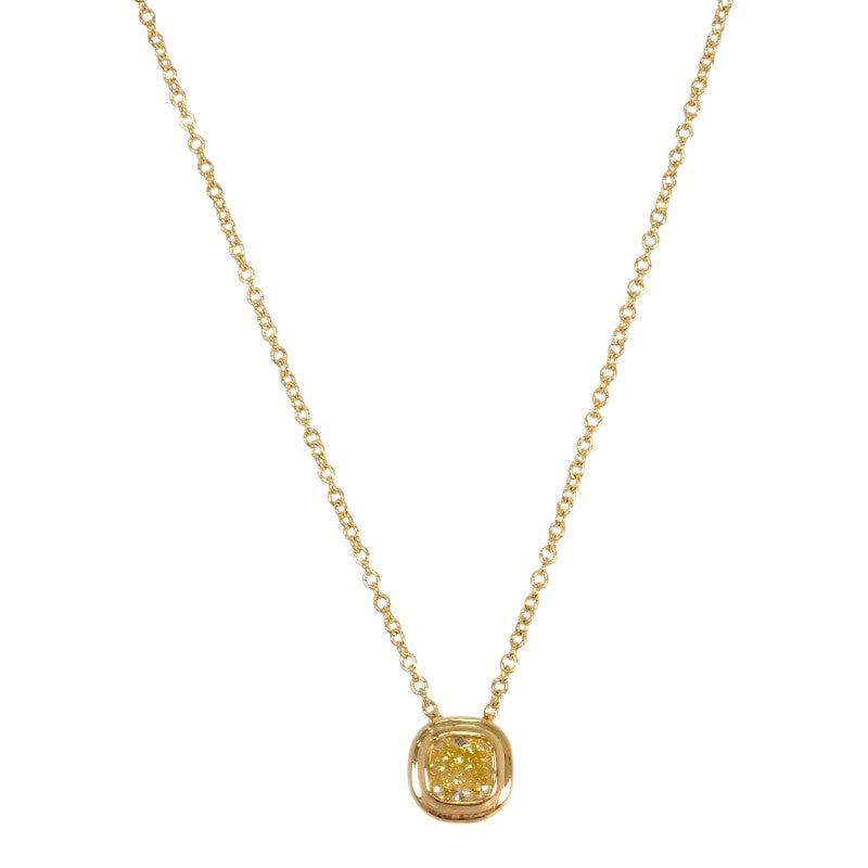 ティファニー TIFFANY&Co. ビゼットイエロー 44139186 ネックレス K18イエローゴールド ダイヤモンド ゴールド レディース【中古】【Aランク】