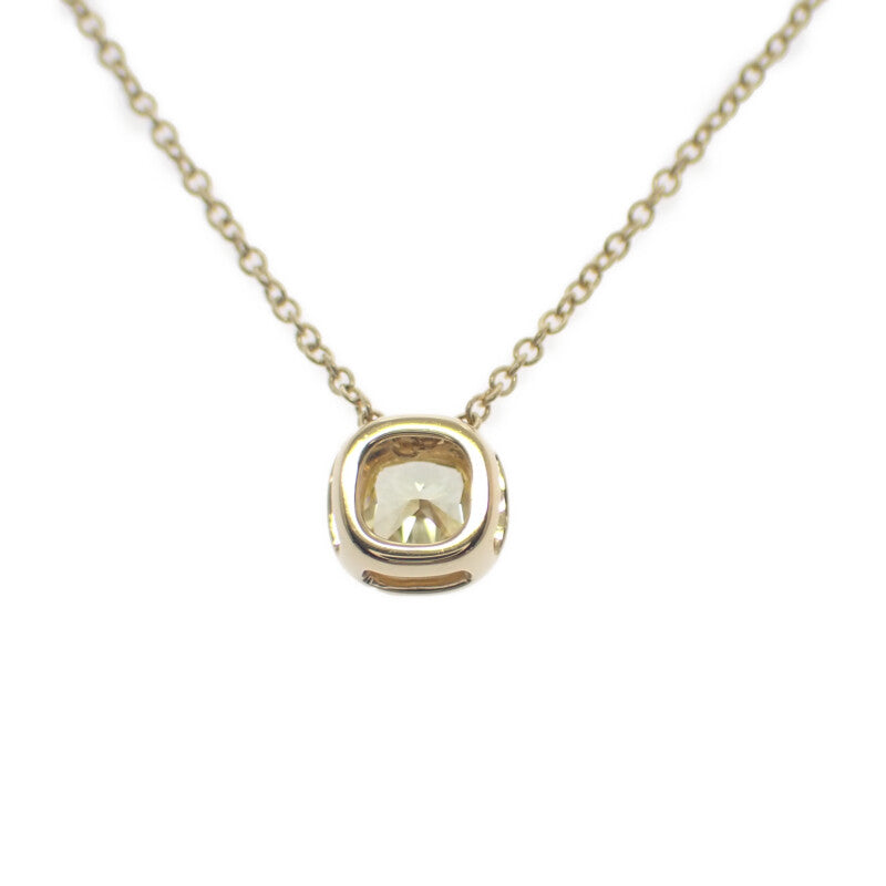 ティファニー TIFFANY&Co. ビゼットイエロー 44139186 ネックレス K18イエローゴールド ダイヤモンド レディース【中古】【Aランク】