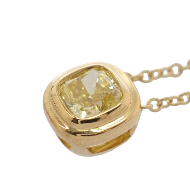 蒂芙尼 TIFFANY&Co. Bizet Yellow 44139186 項鍊 K18黃金 鑽石 金色 女士【中古】【A級】