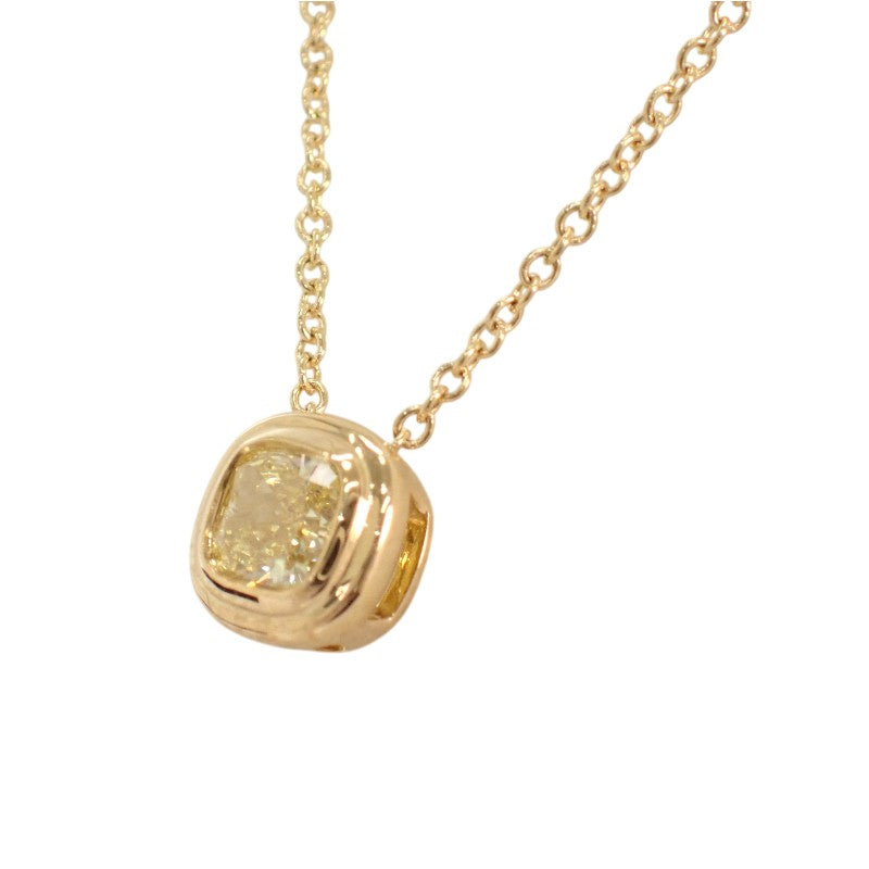 蒂芙尼 TIFFANY&Co. Bizet Yellow 44139186 項鍊 K18黃金 鑽石 金色 女士【中古】【A級】