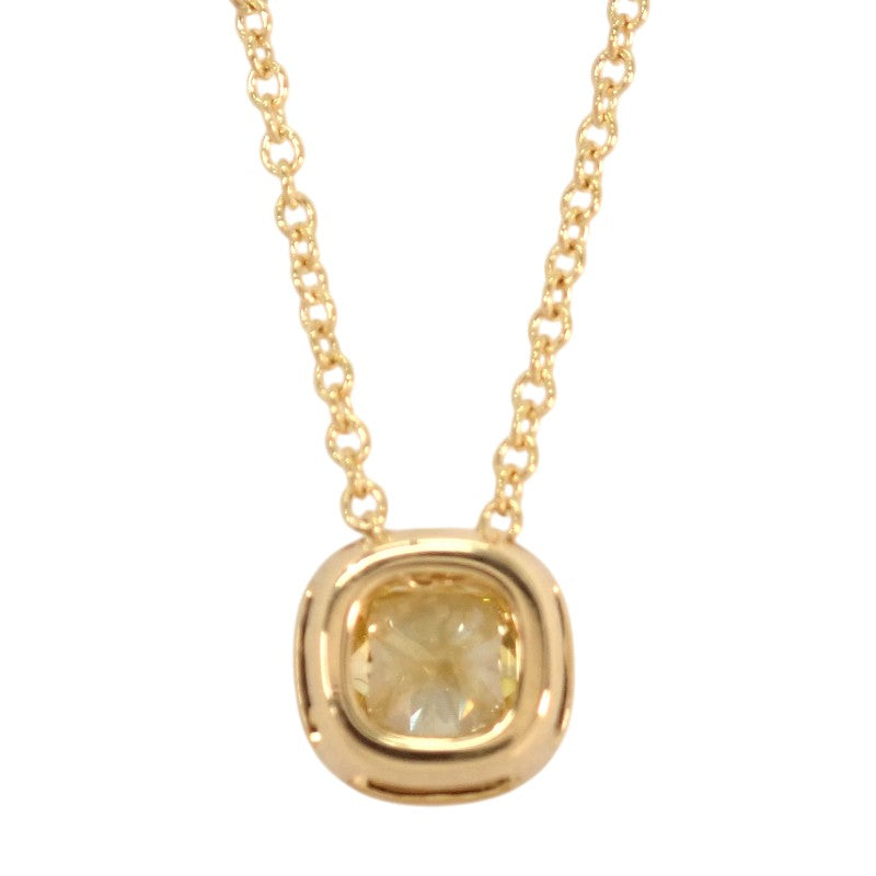 蒂芙尼 TIFFANY&Co. Bizet Yellow 44139186 項鍊 K18黃金 鑽石 金色 女士【中古】【A級】