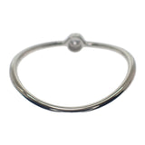 ティファニー TIFFANY&Co. ウェーブ シングルロウ 60017002 リング Pt950プラチナ 11号 ダイヤモンド レディース【中古】【Aランク】