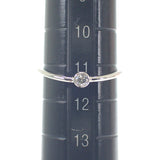 ティファニー TIFFANY&Co. ウェーブ シングルロウ 60017002 リング Pt950プラチナ 11号 ダイヤモンド レディース【中古】【Aランク】