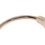 ティファニー TIFFANY&Co. Tワイヤー 60147315 リング K18ピンクゴールド 10号 ダイヤモンド レディース【中古】【Aランク】