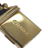 シャネル CHANEL プルミエール S H0001 腕時計 GP レザー クオーツ ブラック文字盤 レディース【中古】【ABランク】