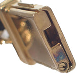 シャネル CHANEL プルミエール S H0001 腕時計 GP レザー クオーツ ブラック文字盤 レディース【中古】【ABランク】