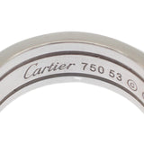 カルティエ CARTIER C2 13号 B4040553 リング K18ホワイトゴールド 53 レディース【中古】【Aランク】