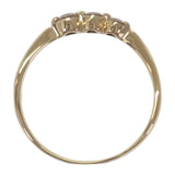 K18YG デザインジュエリー リング K18イエローゴールド 10号 ダイヤモンド レディース【中古】【Aランク】