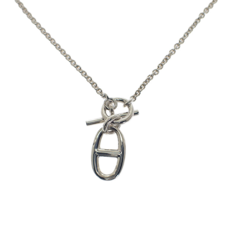 エルメス HERMES アミュレットシェーヌダンクル H104141B-00 ネックレス シルバー925 レディース【中古】【Aランク】