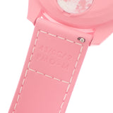 オメガ OMEGASWATCH スウォッチ ミッション トゥ ザ ピンク ムーン SO33P700 腕時計 セラミック ナイロン クオーツ ホワイト文字盤 レディース メンズ【中古】【Sランク】