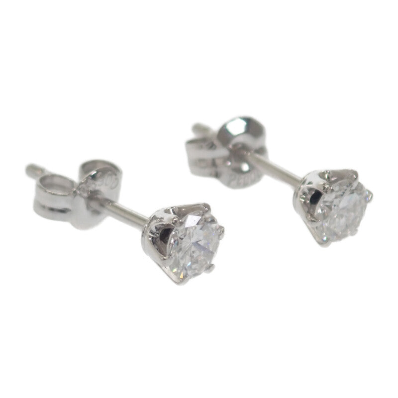 デザインジュエリー ピアス Pt900プラチナ ダイヤモンド レディース【中古】【Aランク】