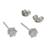 デザインジュエリー ピアス Pt900プラチナ ダイヤモンド レディース【中古】【Aランク】