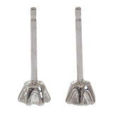 デザインジュエリー ピアス Pt900プラチナ ダイヤモンド レディース【中古】【Aランク】