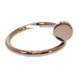 カルティエ CARTIER ジュストアンクル スモール 7号 B4225847 リング K18ピンクゴールド 47 レディース【中古】【Aランク】