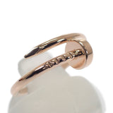 カルティエ CARTIER ジュストアンクル スモール 7号 B4225847 リング K18ピンクゴールド 47 レディース【中古】【Aランク】