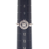 ブルガリ BVLGARI フリップ 9号 AN856302 リング K18ホワイトゴールド ダイヤモンド 49 レディース【中古】【Aランク】