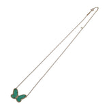 ヴァンクリーフ&アーペル Van Cleef & Arpels パピヨン ヴィンテージ 正規磨き済み VCGGE69945 ネックレス K18イエローゴールド メノウ ダイヤモンド レディース【中古】【Aランク】