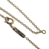 ヴァンクリーフ&アーペル Van Cleef & Arpels パピヨン ヴィンテージ 正規磨き済み VCGGE69945 ネックレス K18イエローゴールド メノウ ダイヤモンド レディース【中古】【Aランク】