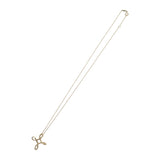 ティファニー TIFFANY&Co. インフィニティクロス ネックレス K18イエローゴールド レディース【中古】【Aランク】