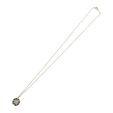 ティファニー TIFFANY&Co. スター オクタグラム ネックレス K18イエローゴールド ブルー ダイヤモンド エナメル レディース【中古】【Aランク】